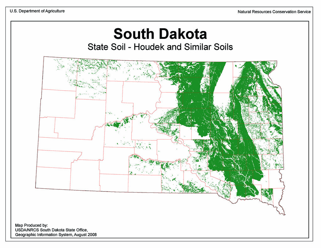 Map of Houdek SD State Soil Flickr Photo Sharing!