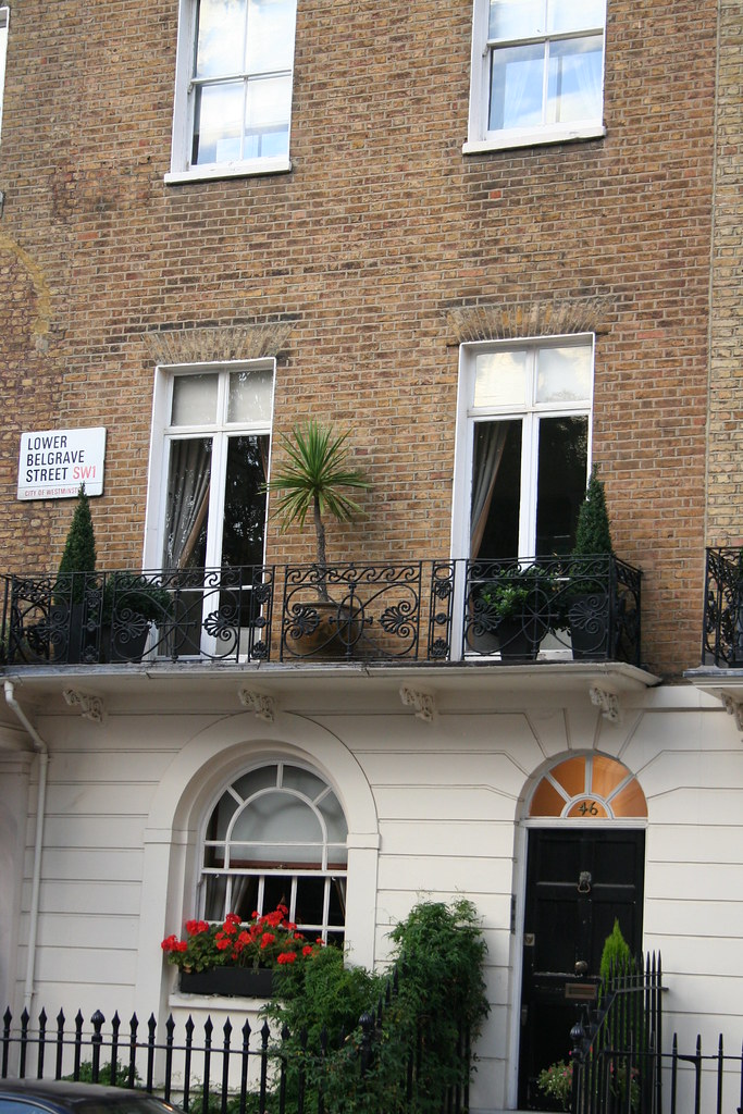 46 Lower Belgrave St., London SW This posh London home was… Flickr