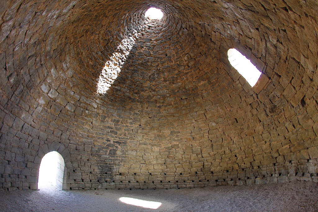 Interior of a Charcoal Oven A wideangle interior view of … Flickr