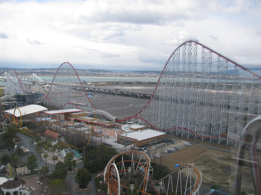 Steel Dragon 2000 at Nagashima Spaland, Japan The Steel Dr… Flickr