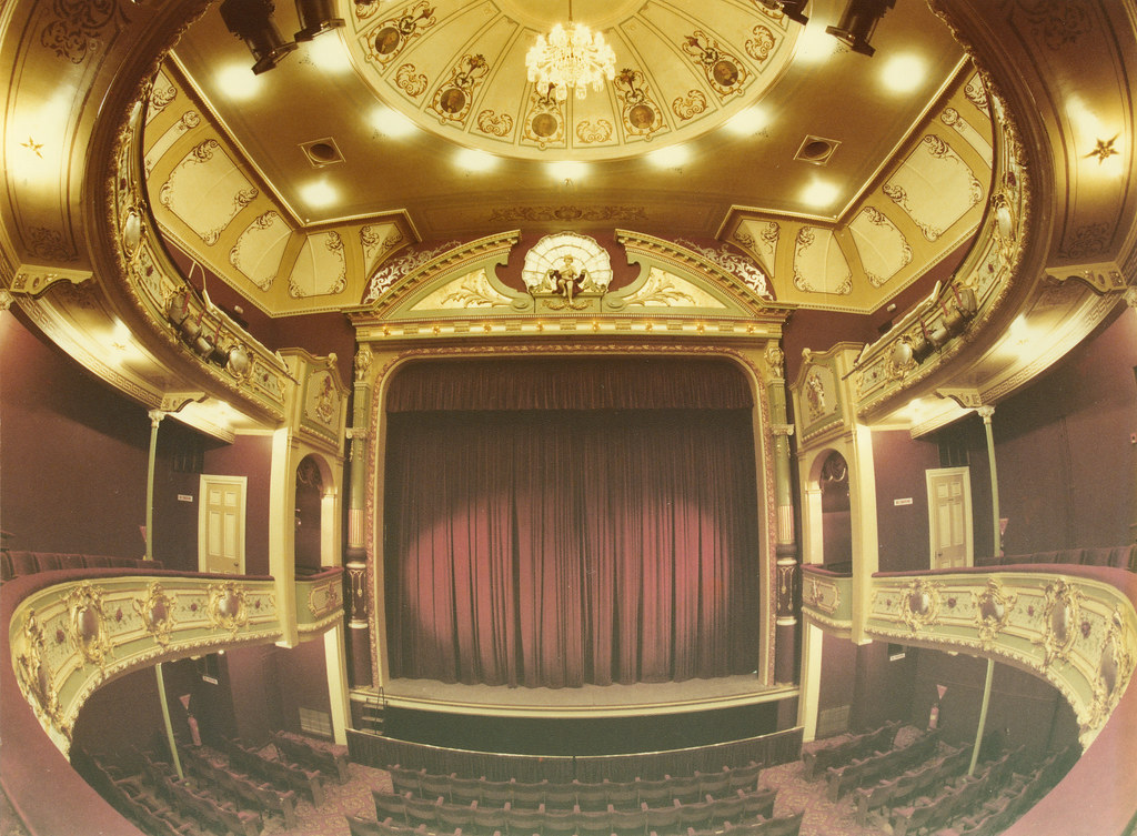 Theatre Royal, Hobart view of stage and interior from dr… Flickr