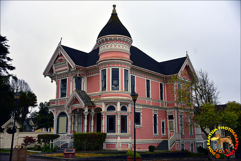 Eureka_Old_Town_Pink_Lady_Eureka_1 Victorian Homes, Eureka… Flickr