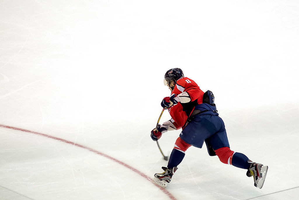 Ovechkin Bends Stick on Shot February 1, 2013 Washington … Flickr