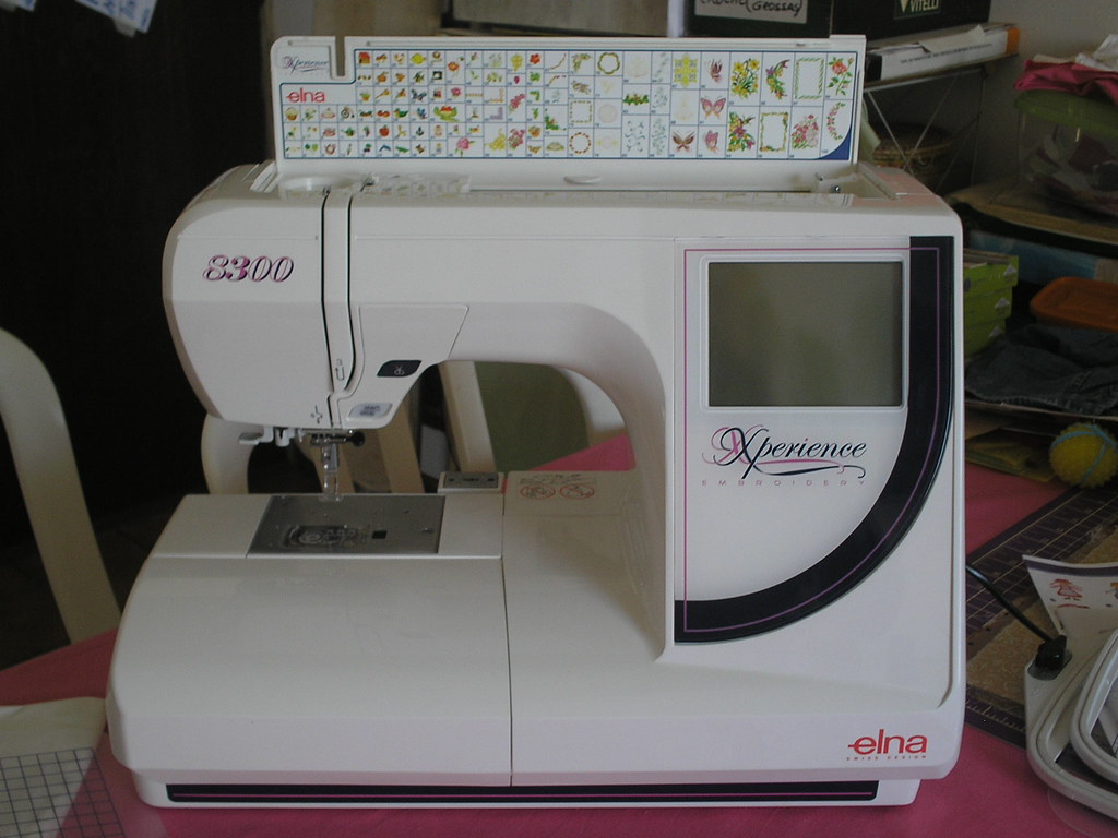 MÁQUINA DE BORDAR ELNA 8300 Flickr
