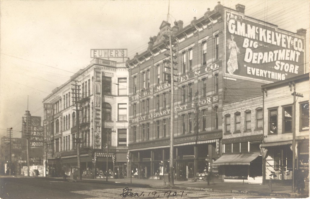 mckelvey 1907 West Federal Street view of department store… Flickr