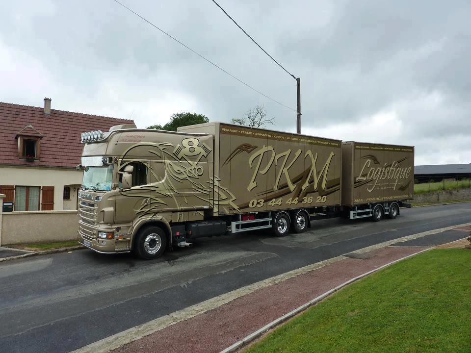 the Scania V8 Longline Box Truck | the Scania Long Line ...