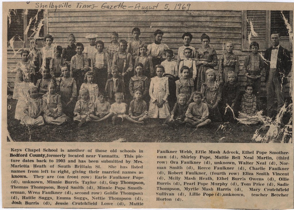 Bedford County, Tennessee Schools, A Historic Perspective Flickr
