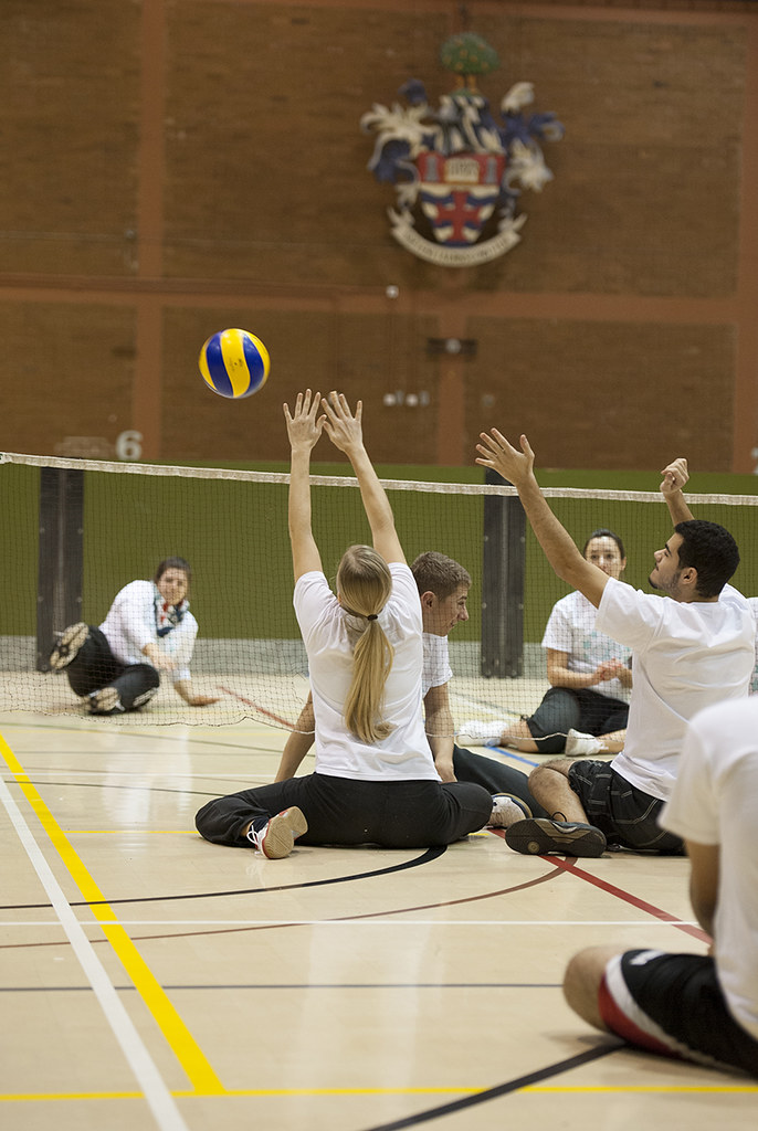 AnyBody Days 2012 Sit Down Volleyball University of Nottingham