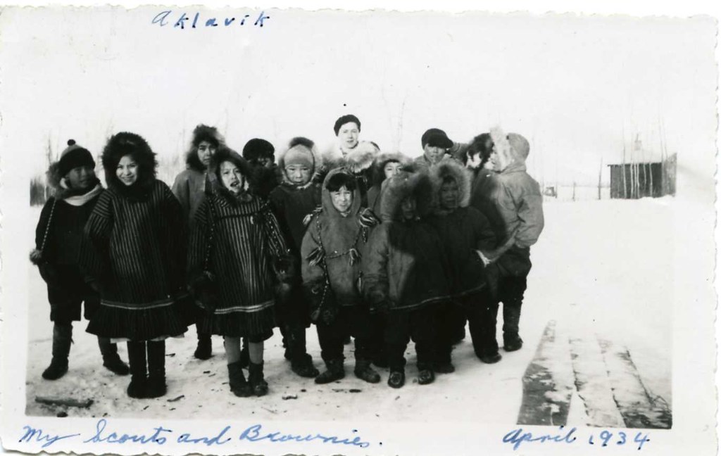 Aklavik Scouts and Brownies Date circa 1934 Location Akl… Flickr
