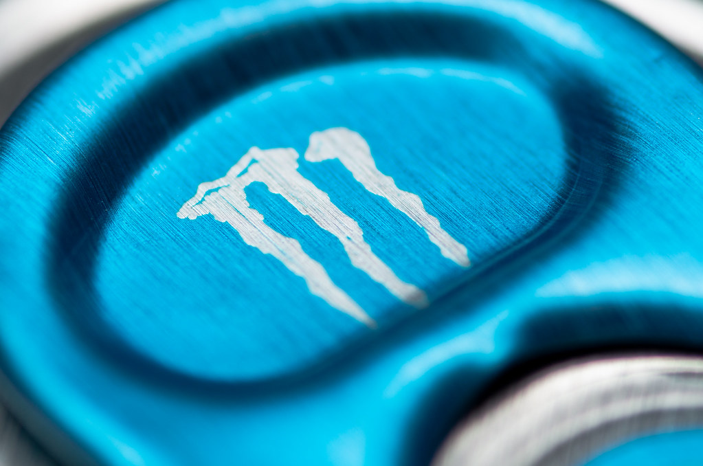 Monster Focus A pull tab on a can of Monster Energy drink.… Flickr