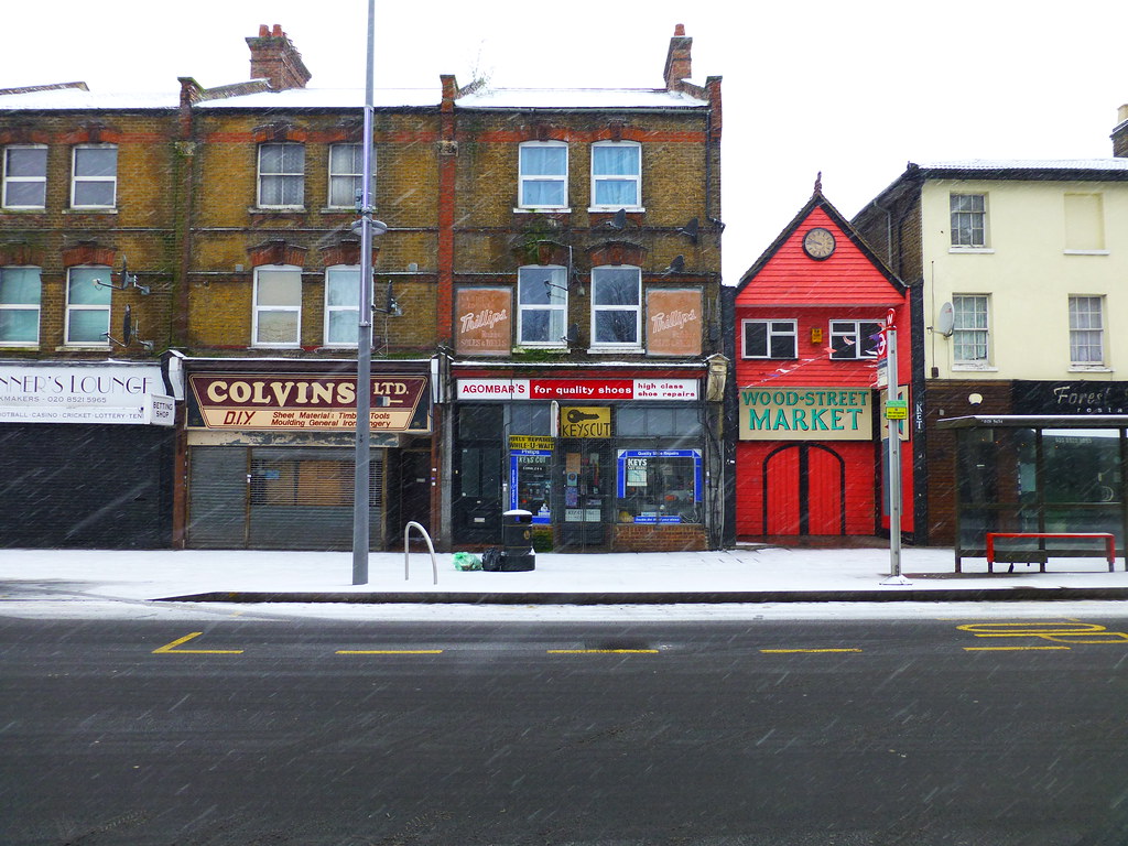 Shop fronts of Wood Street, Walthamstow. A few Walthamstow… Flickr