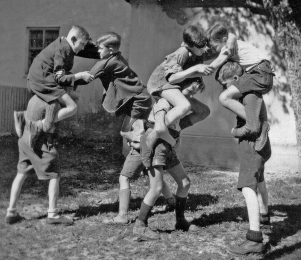 The Boys at play A group of boys aged between 8 14 out a