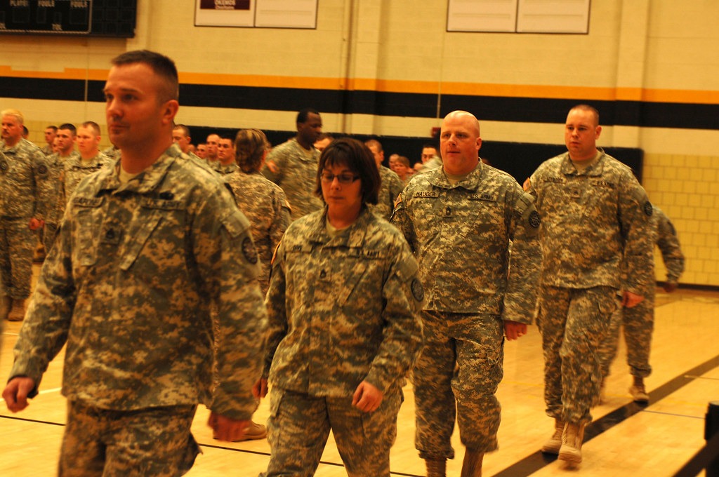 144th Military Police Deployment Ceremony at Corunna High … Flickr