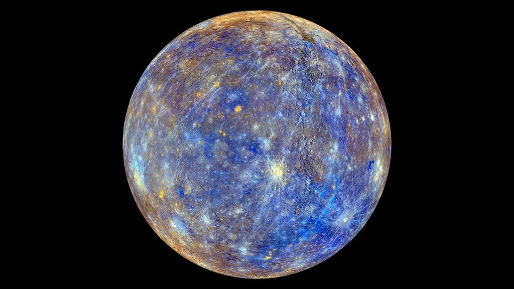 False Color View of Mercury This colorful view of Mercury … Flickr