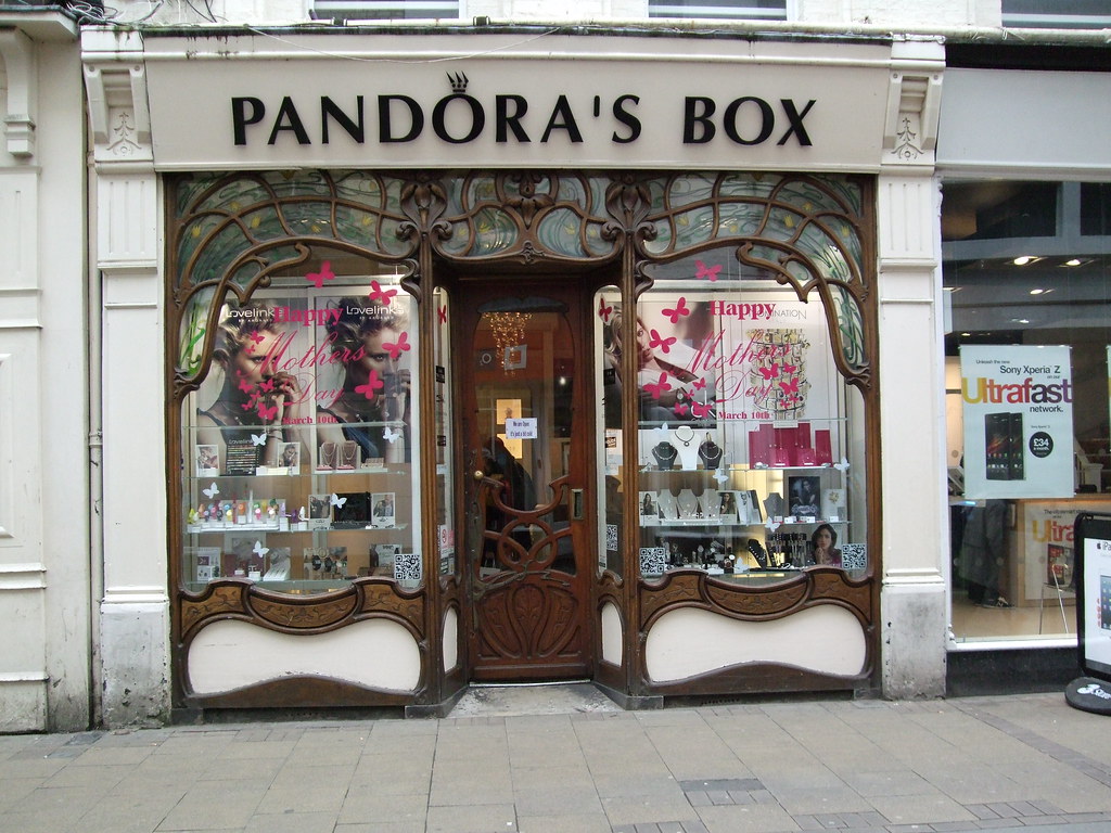 Market Street, Cambridge, UK Art Nouveau shop front. Flickr