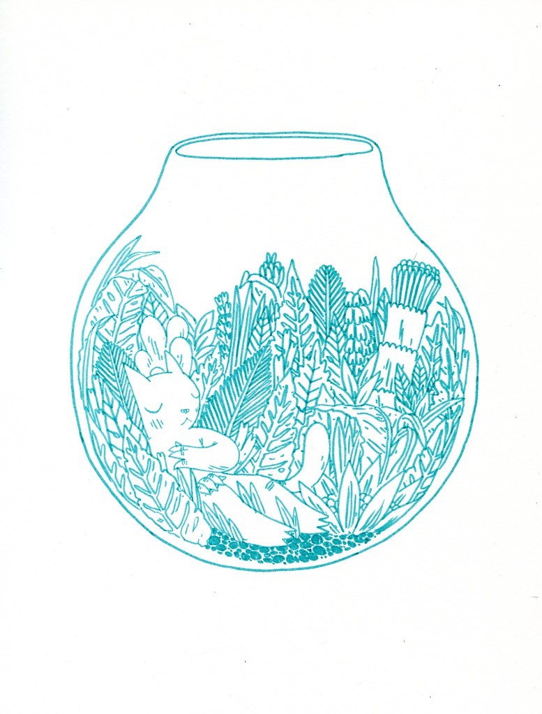 Terrarium Drawing Deth P. Sun Flickr