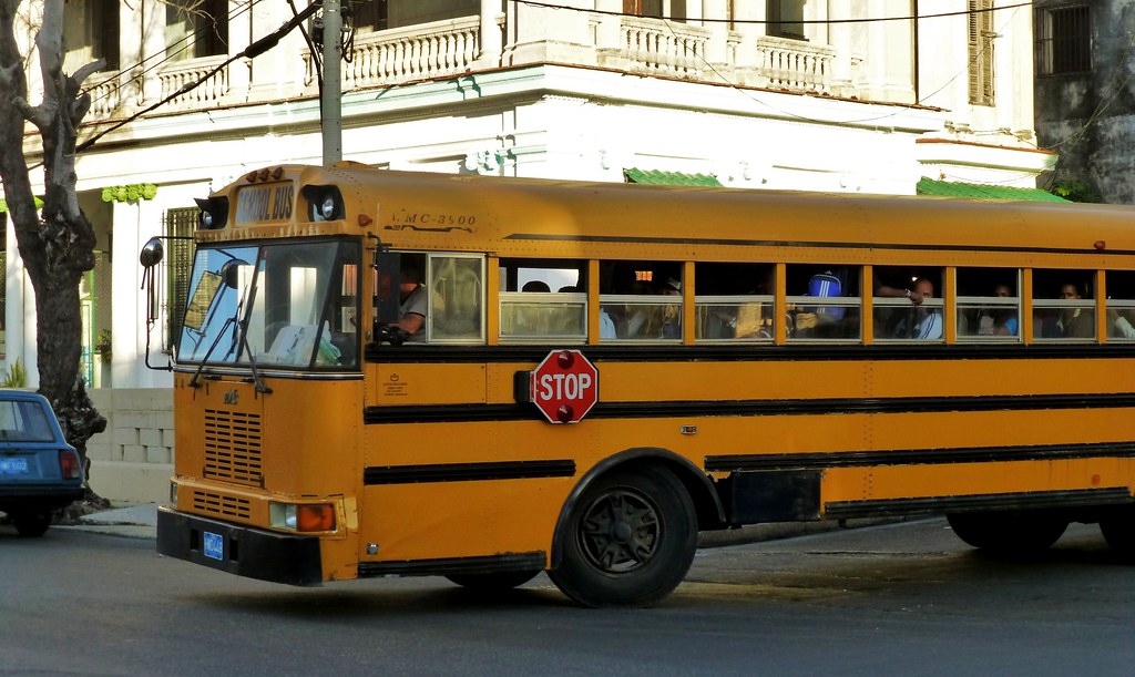 Corbeil EMC3900 (former School Bus), La Habana, Cuba Flickr