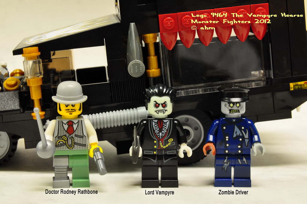 Lego Monster Fighters 9464 The Vampyre Hearse Lego Monster… Flickr