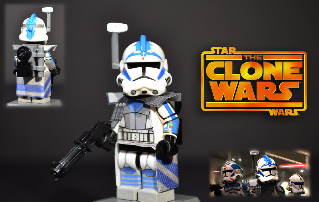 LEGO Star Wars The Clone Wars ARC Trooper Fives V2 Flickr
