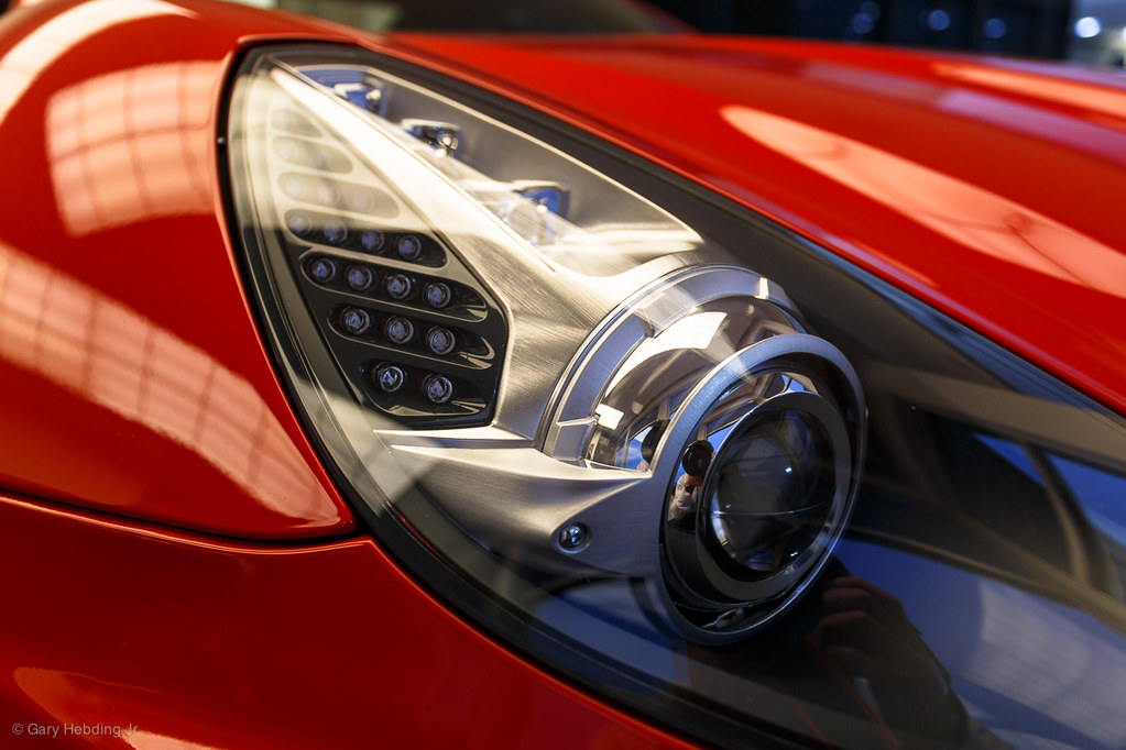 Ferrari California headlight detail Gary Hebding Jr. Flickr