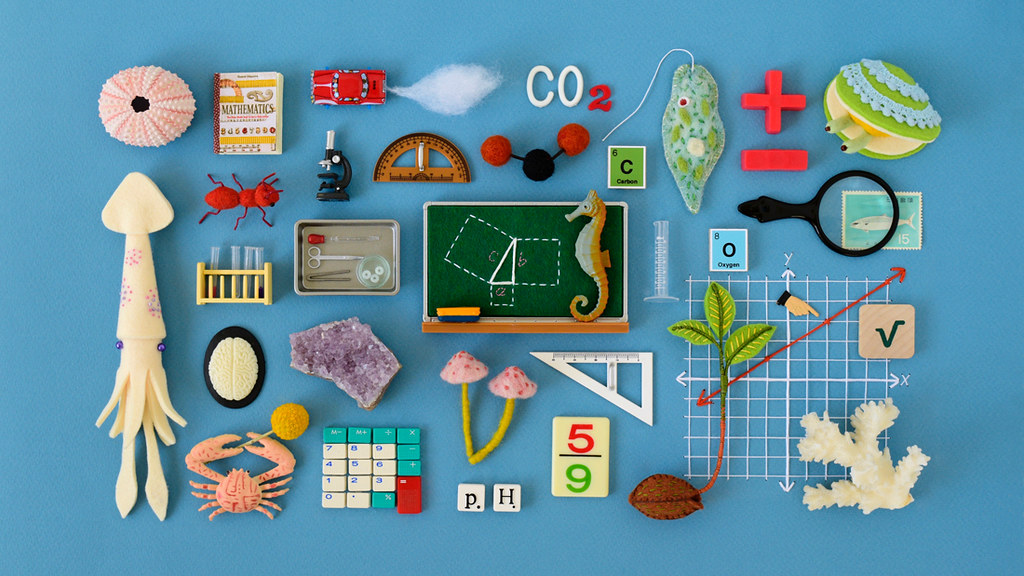 Math/Science Miniature Collage for Quanta Magazine Flickr