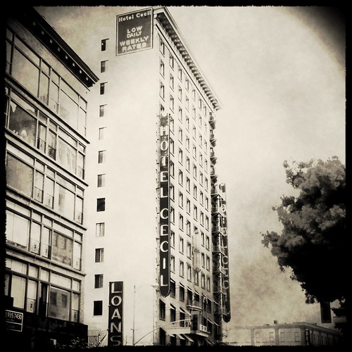 Hotel Cecil, near Skid Row, downtown Los Angeles LA isn't … Flickr