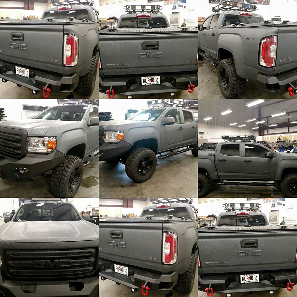 Hard Truck Bed Cover on GMC Canyon A DiamondBack HD cover … Flickr