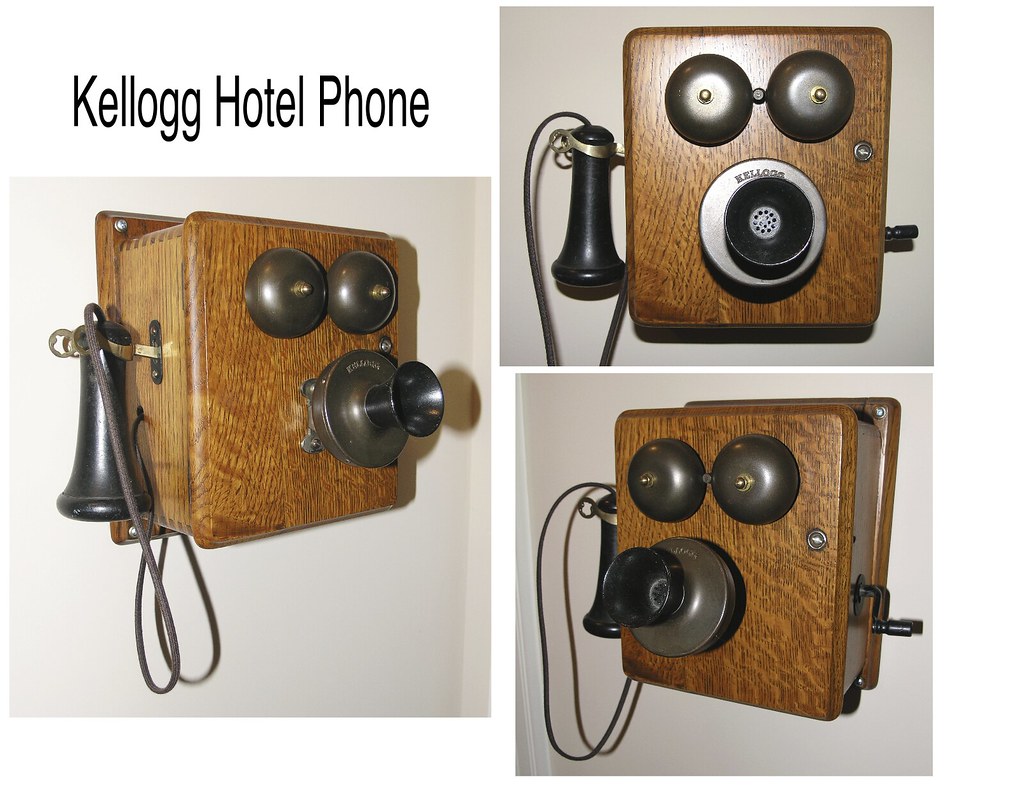 Kellogg Compact Wall Phone A 1920's era Kellogg residentia… Flickr