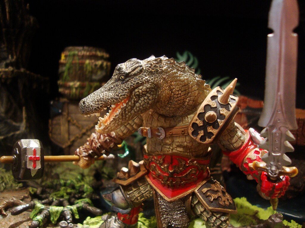 Crocodile Mutant I choose to think of him as a reptile