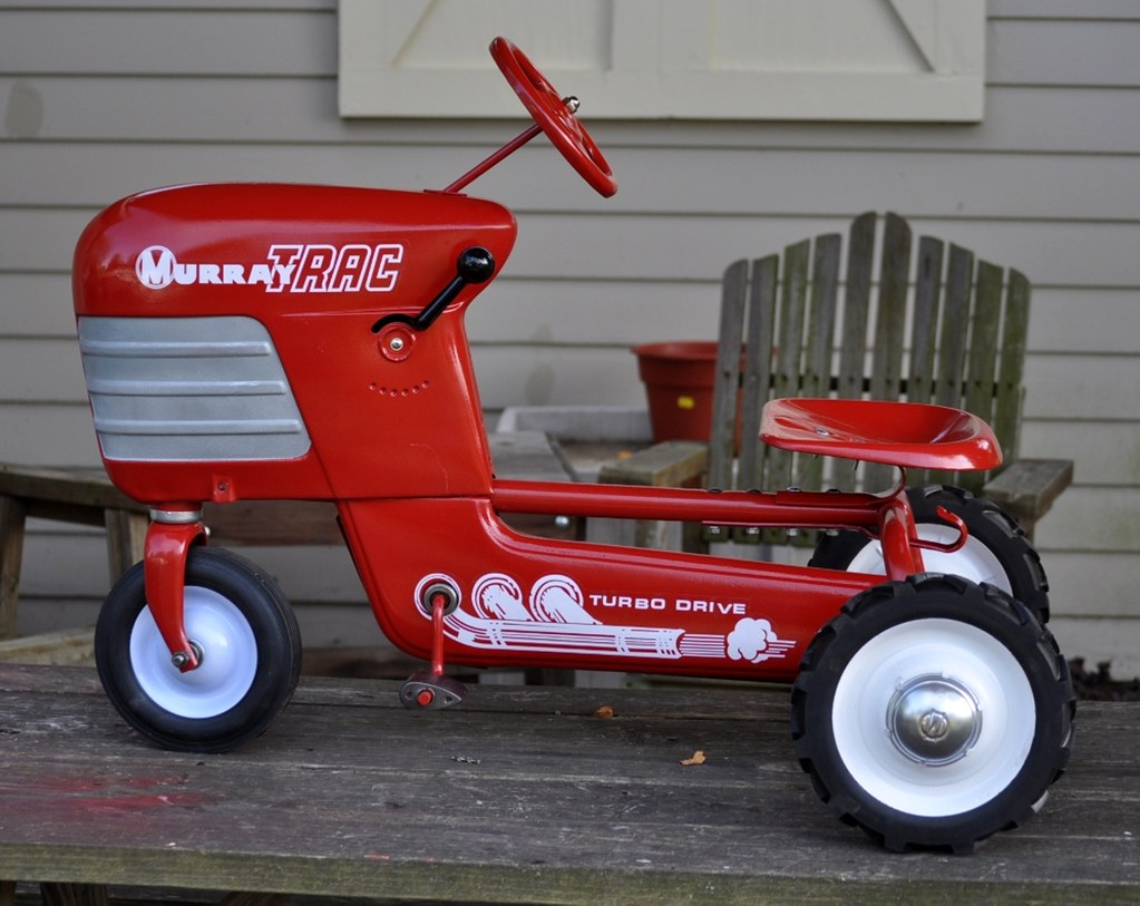 1953 Murray Pedal Tractor Here is my 1953 Murray Pedal tra… Flickr