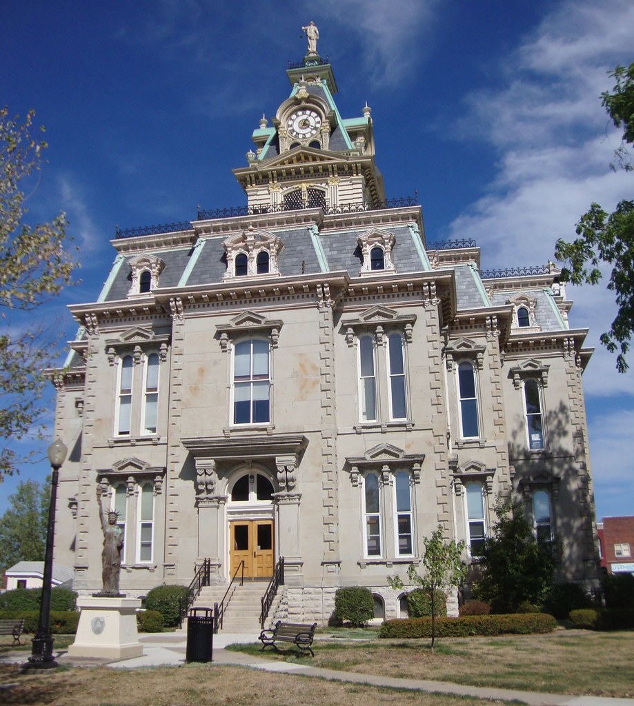 Davis County Courthouse (Bloomfield, Iowa) Built at a cost… Flickr