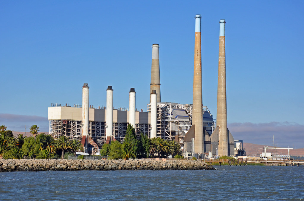 Pittsburg power plant On the Delta, near Chipps Island. US… Flickr
