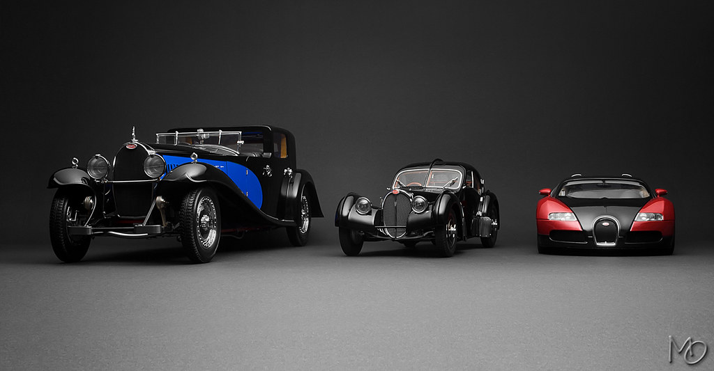 Bugatti Type 41 Royale 'Coupé Napoléon' & Bugatti 57 SC At