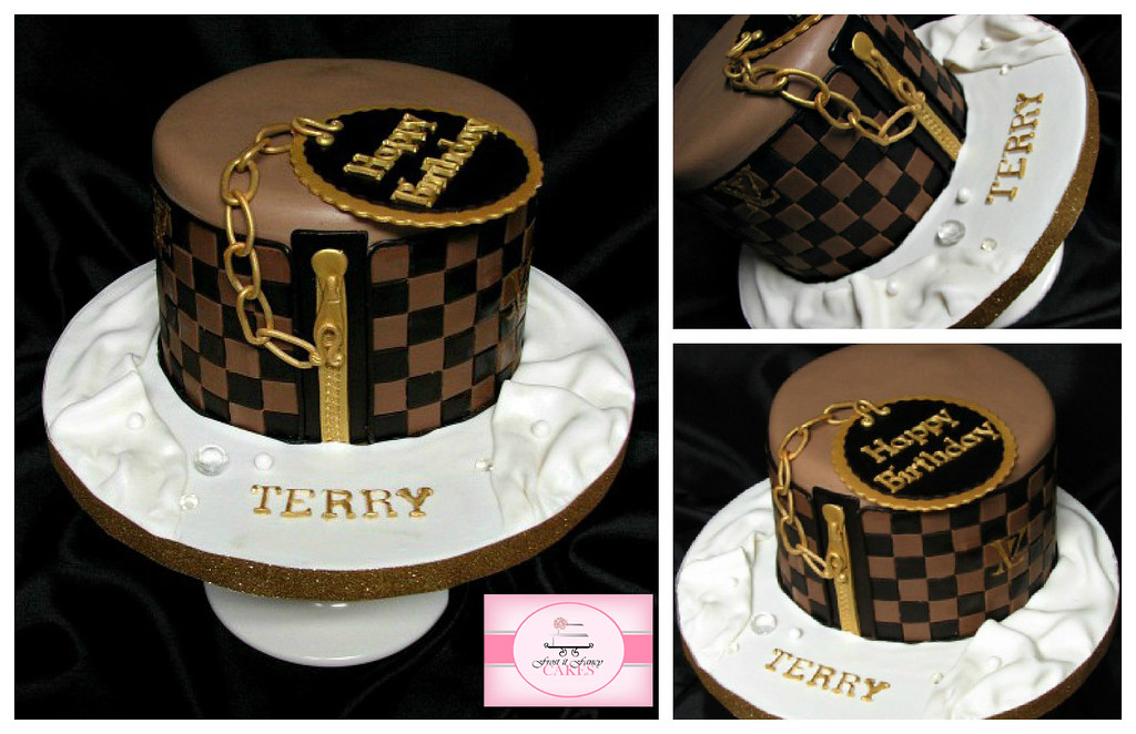 Terry Happy Birthday Terry!! LV cake is for a colleague. S… Flickr