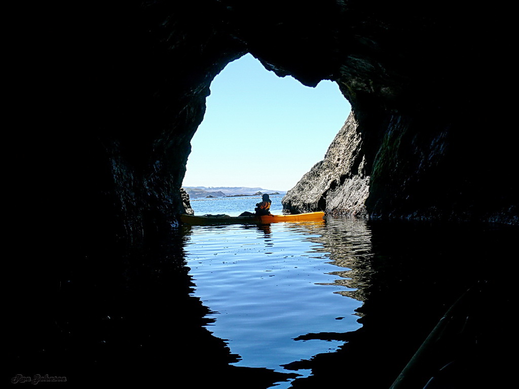 P1110728 w361024s Kayaking in a sea cave near Mendocino, … Flickr