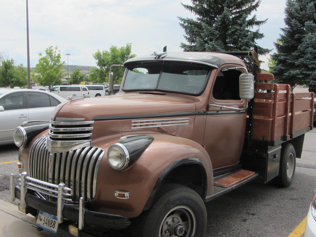 '41 Chevy Dump Truck '41 Chevy Dump Truck love the sun v… Flickr