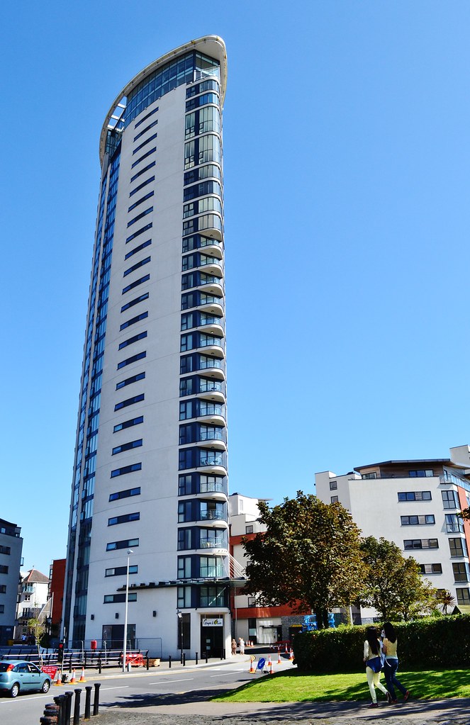 Meridian Tower, Swansea Meridian Tower is the tallest buil… Flickr