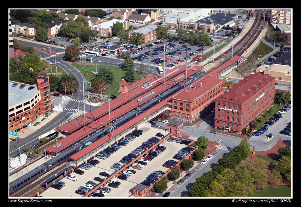 Wilmington Amtrak, Wilmington, Delaware Aerial of Wilmingt… Flickr