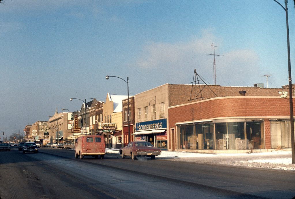 East Chicago, downtown business district Description View… Flickr