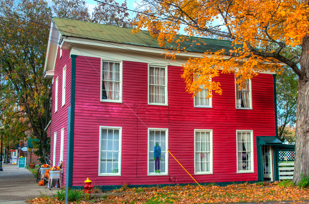 Red House, New Harmony, Indiana Ted Engler Flickr