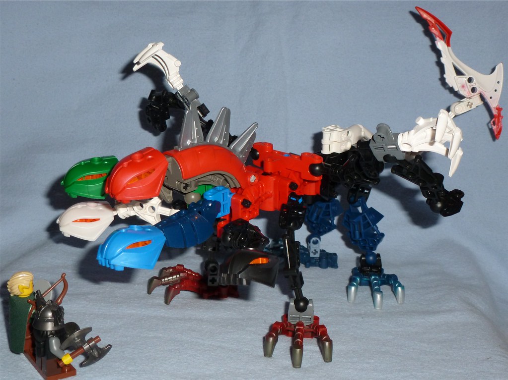 Lego Dungeons & Dragons Tiamat Lego D&D Tiamat custom ma… Flickr