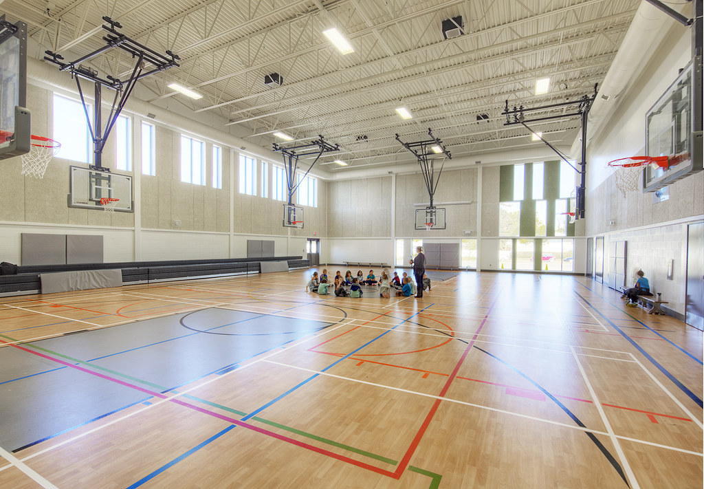 Douglas Park Elementary School, Regina, SK. Gymnasium with… Flickr