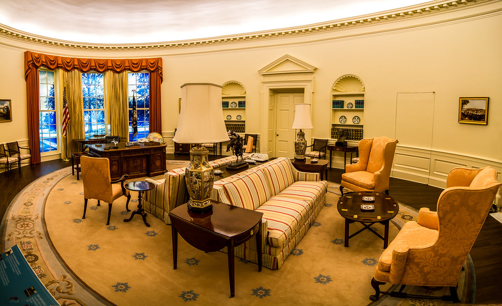 Jimmy Carter Oval Office From the Carter Presidential Libr… Flickr