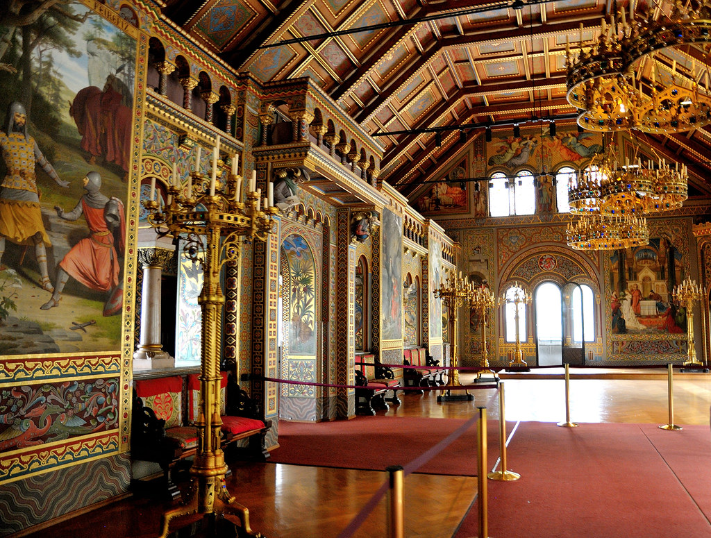 Singers' Hall The Singers' Hall in Neuschwanstein Castle. … Flickr