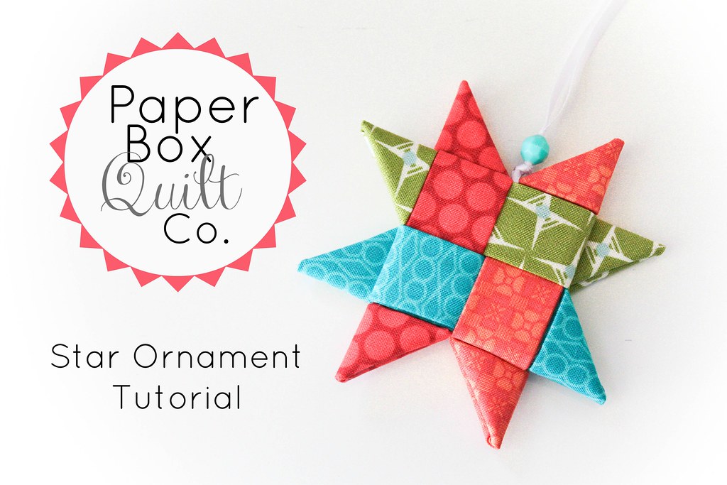 Ornament Tutorial Woven Fabric Star Ornament Tutorial BLOG… Jessie