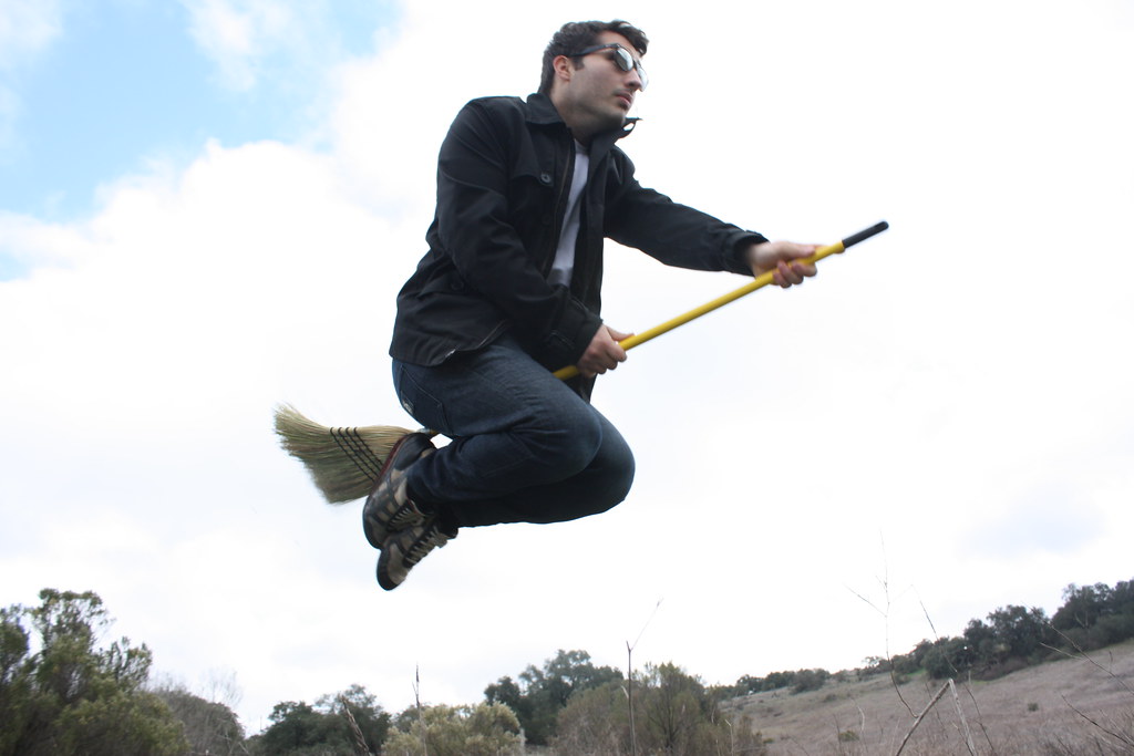 Flying on a Broom V Threepio Flickr
