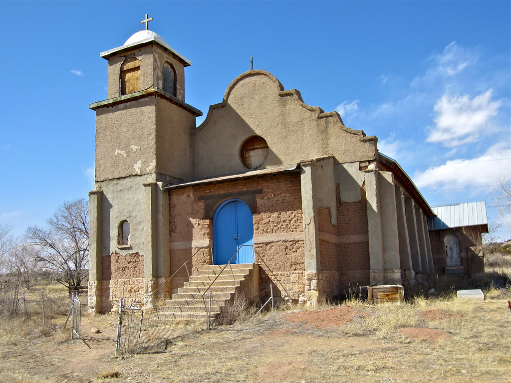 Abandoned Church, Lamy, NM The Mission Chapel of Our Lady … Flickr