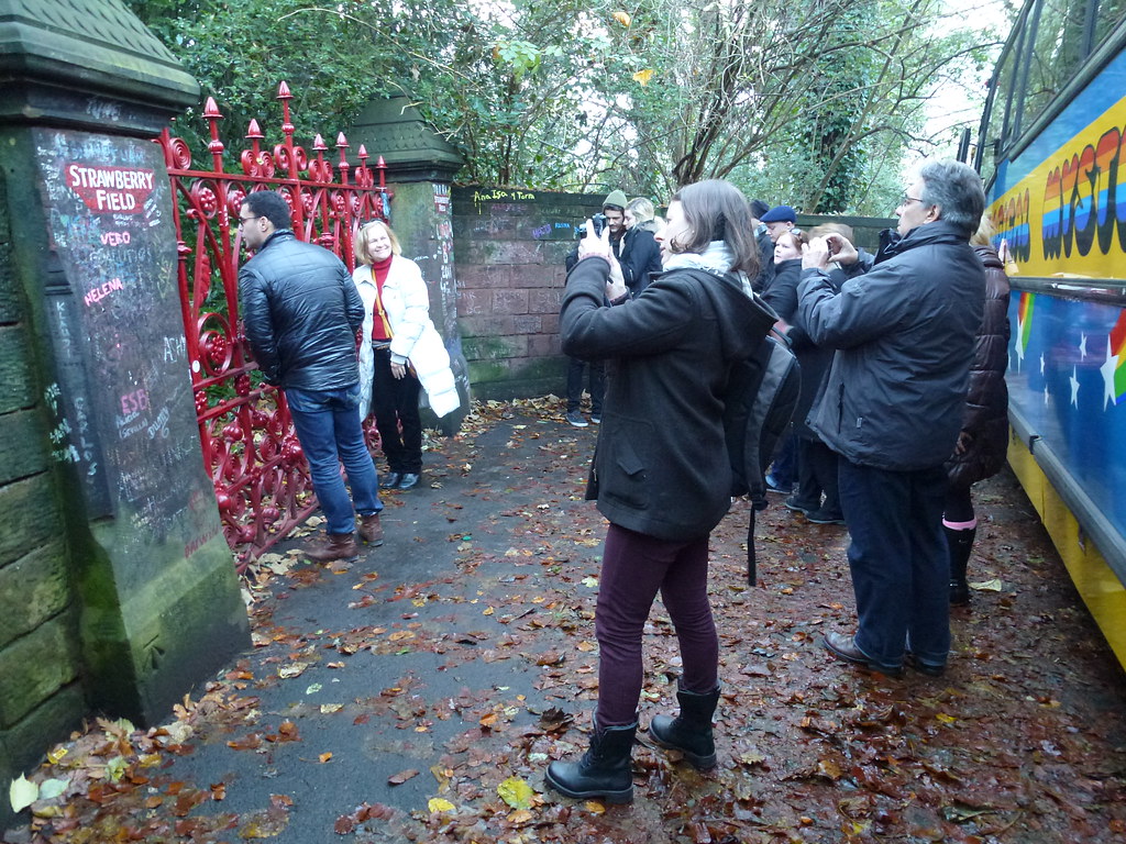 Beatle tourists, Strawberry Field, Beaconsfield Road, Live… Flickr