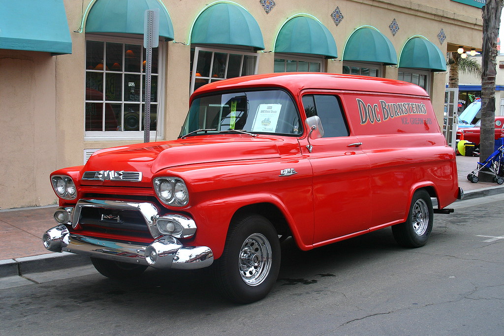 1958 GMC Panel Truck, Pismo Beach, California 1958 GMC Pan… Flickr