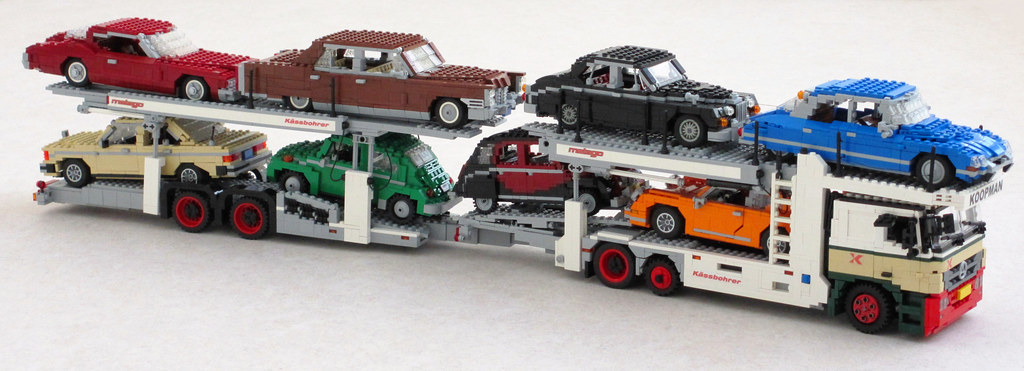 Mercedes Actros car transporter (3) My truck carries the l… Flickr